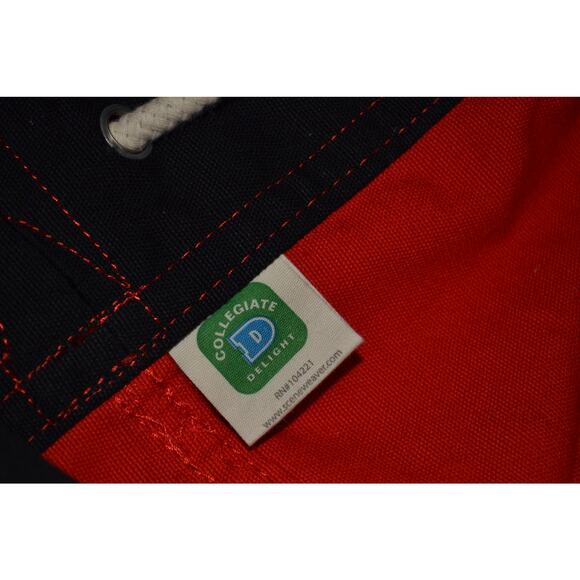 Collegiate Delight Canvas Duffle BAG Travel University Georgia DAWGS Bulldogs - Picture 4 of 5